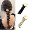 Natunofu Hair Rubber Hair Accessories, Includes Metal Fittings, Decorated Hair