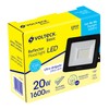 Volteck Basic REF-401L, Reflector ultra delgado LED 20 W luz