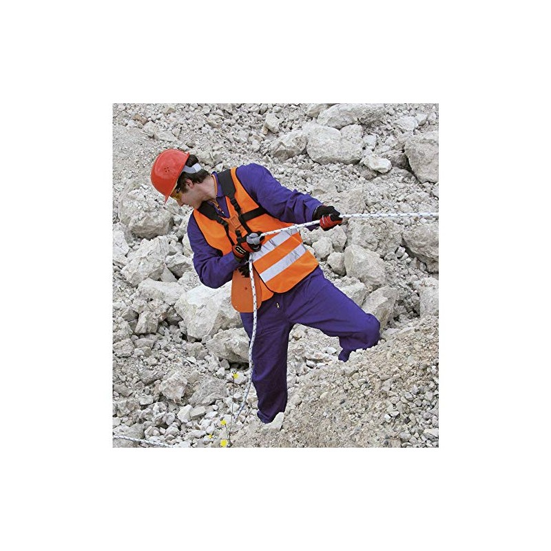 FerdyF. Rope Rescue 1977-9 Clarino-Kunstleder Montagehandschuh Groeße (Handschuhe): 9, L