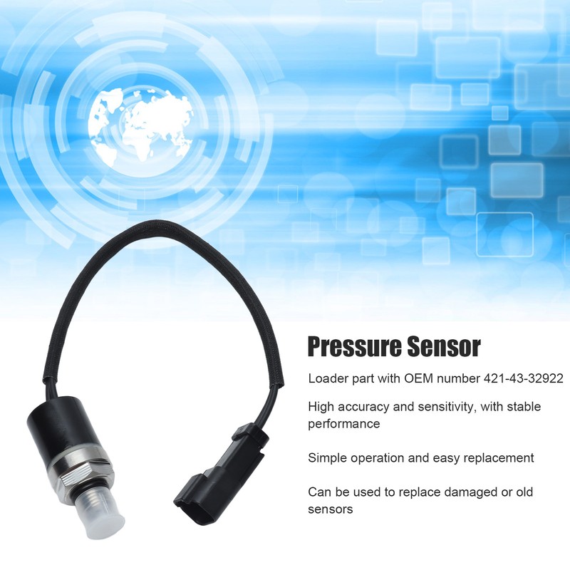 Pressure Sensor Wheel Loader Switch Transducer Replacement for Komatsu 9‑32V