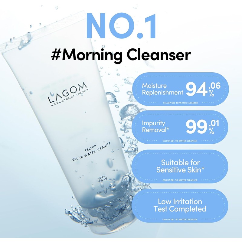 Lagom Cellup Gel To Water Cleanser 170mL