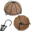 EIMQUVW 4 Pack Hanging Planter Basket with Coco Coin Liner