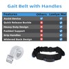 Gait Belt Transfer Belts for Seniors, Walking Gait Belt with