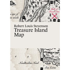 Robert Louis Stevenson: Treasure Island Map (Literary Maps)