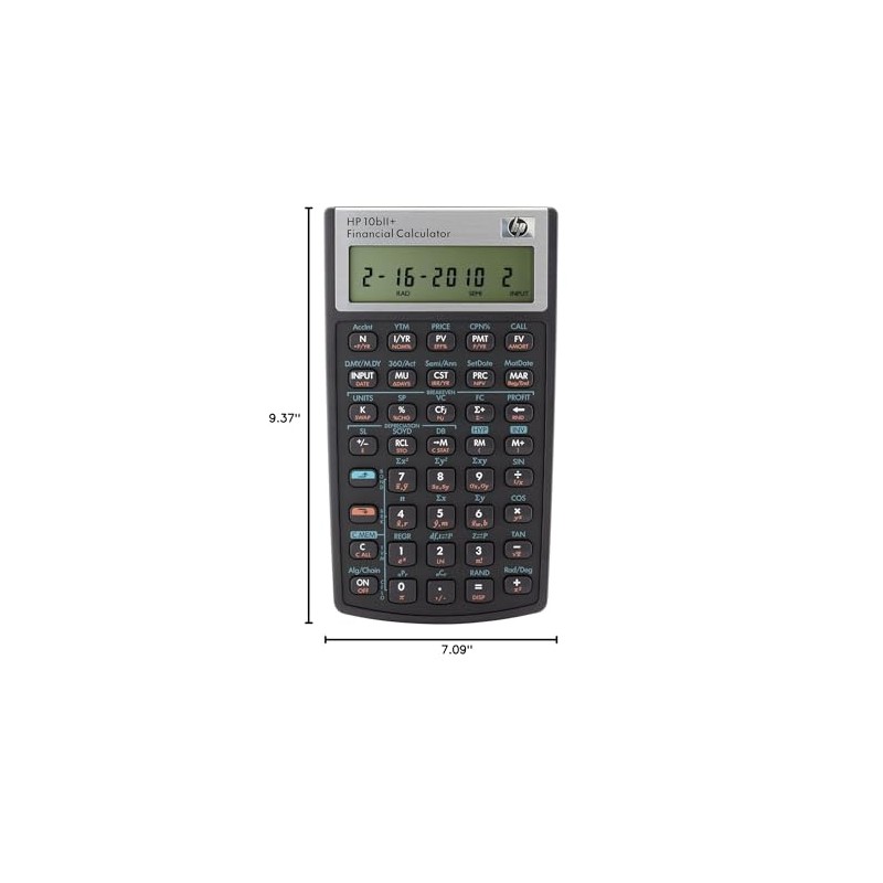 HP HP 10bII+ Financial Calculator
