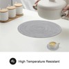 Pauwer Woven Round Placemats 6 Pieces Heat Insulation Non Slip