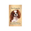 Cavalier King Charles Spaniel Dog Baggage Buddies Luggage Tag 4"