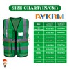 AYKRM 21 Colours Safety Vest Reflective Safety Vest with Reflective