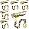 (Pack of 6) Auto Hauler with 5/16" Chain Ratchet and