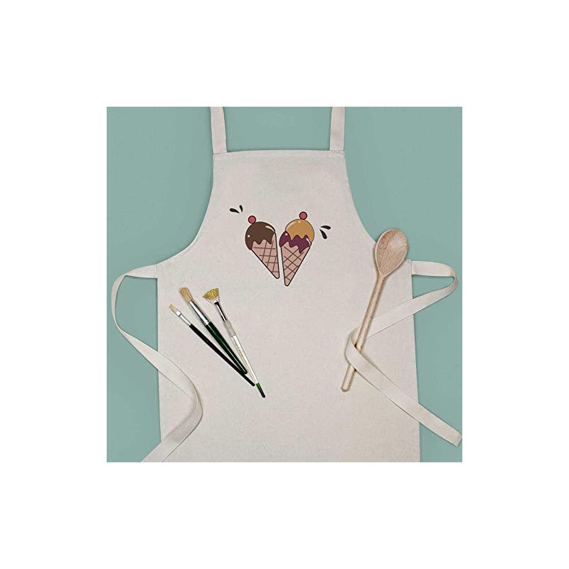 Azeeda 'Ice Cream Cones' Kid’s Cooking Apron (AP00050838)