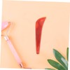 WOONEKY Red Agate Facial Scraping Tool Natural Massage Tool for