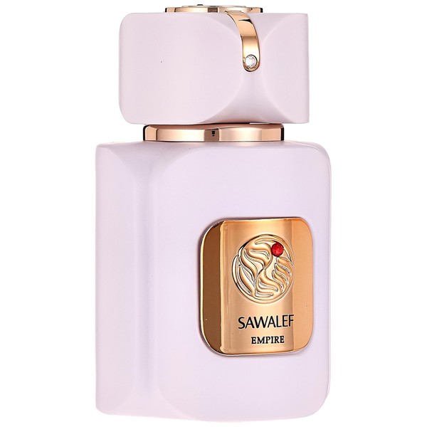 EMPIRE, Eau de Parfum 80 mL from the SAWALEF Boutique Range | Vanilla, Sandalwood and Soft Leather | Long Lasting with Intense Sillage | Cologne for Men and Perfume for Women | by Swiss Arabian Oud