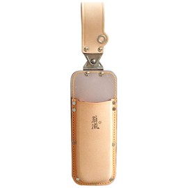 Fukui Leather Sack for Saws, Cursing, #1142 (806432), For Pruning and Portable, Main Body: Depth 9.4 inches (24 cm), Main Body: Height 1.2 inches (3 cm), Body Width: 3.7 inches (9.5 cm) No