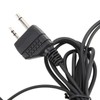 2 Way Radio Earpiece 2 Pin Plug D Shape Security