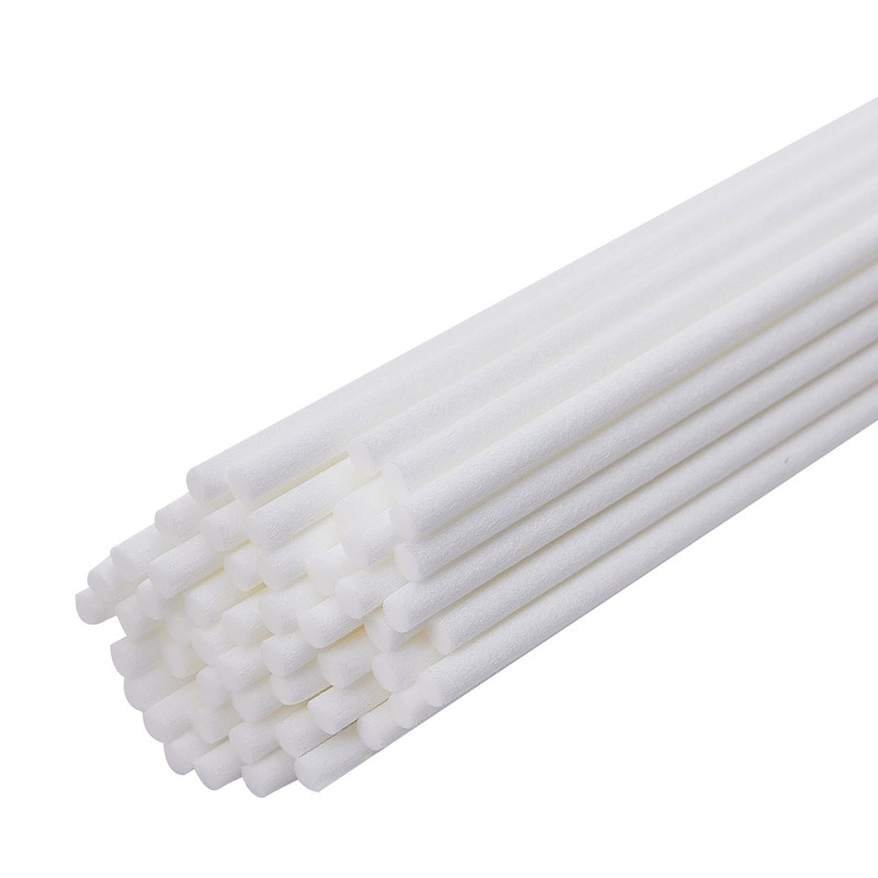 Reed Diffuser Replacement Sticks, 9.8 inches, 50-Pack, Natural Rattan (White)