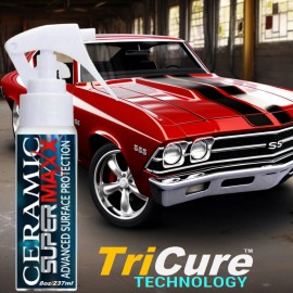 SUPERMAXX CERAMIC CAR COATING SPRAY ADVANCED CLASSIC CAR HIGH GLOSS PAINT PROTECTION -8 OZ