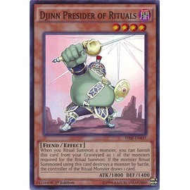 Yu-Gi-Oh! - Djinn Presider of Rituals (THSF-EN037) - The Secret Forces - 1st Edition - Super Rare