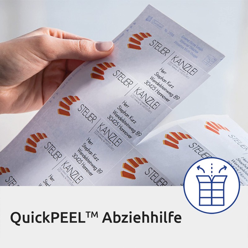 Avery Zweckform L7651-100 Mini Labels 38.1 x 21.2 mm for