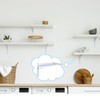 Gisafai 10 Pack Shelf Bracket Adjustable Shelving Brackets Single Track