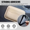 Couslcd Car Seat Side Storage Pocket, Small Organizer,PU Leather Multifunctional