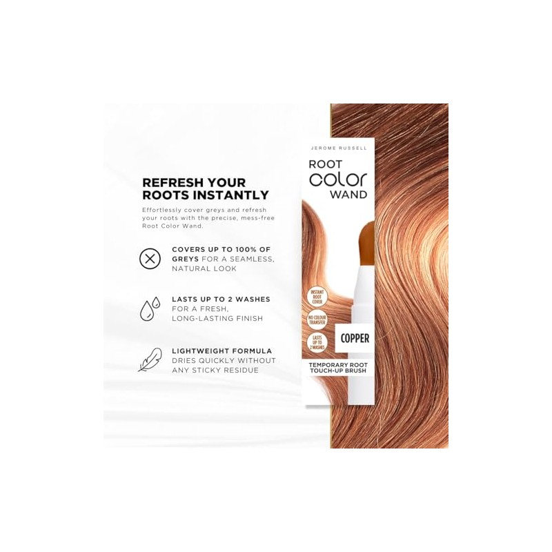Jerome Russell Root Color Wand in Copper| Instant Up To