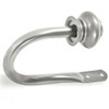 Decopolitan Set de Varillas para Cortinas, Plata (Antique Silver), 2.5