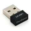 GenBasic WiFi 4 USB Nano Wireless Network Dongle Adapter for