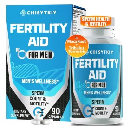 Chisytkiy Fertilidad Hombres Apoyo Conteo Espermas 90 Cáps Sin Sabor
