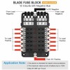 Costcom 12 Way Blade Fuse Auto Block Box Holder Indicator