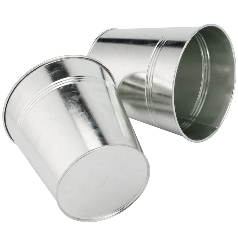 SINJEUN 25 Pack 4.72 x 4.72 x 3.54 Inch Galvanized