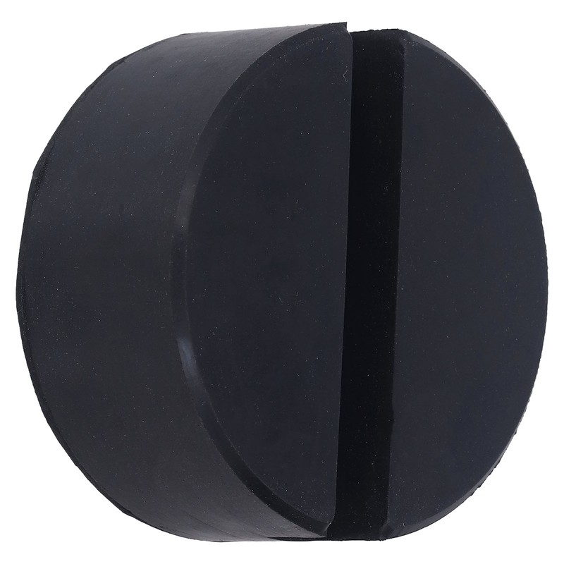 4PCS Rubber Jack Lifting Pad Adapter Floor Round Slotted Frame