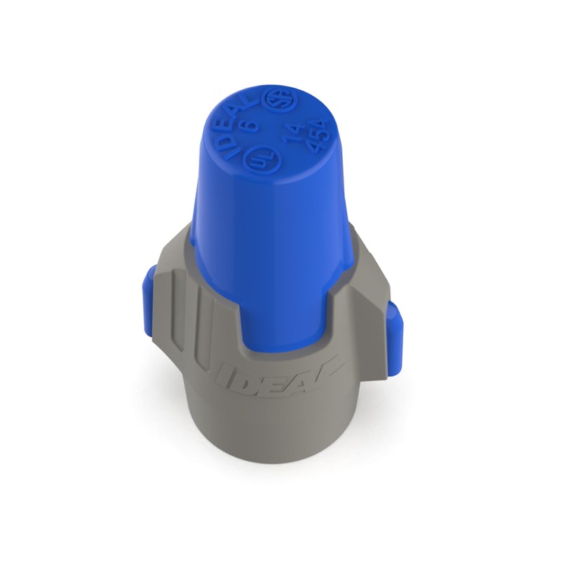 Ideal Electrical Twister Proflex MAX (30-348) Blue/Gray Wire Connector, Jar