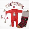 Christmas Penguin Romersuit Baby Boy Girl Xmas Wildlife Babies Sleepsuit,