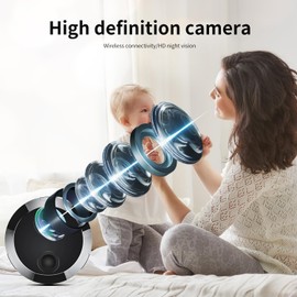 Hinouqea 2025 Upgraded 1080P Security Camera Wireless Indoor,Home Camera for Pet/Baby,Suitable for Home Offices-YSWLB192