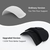 FYHJNC 2 Pair Shoulder Pads, 1.5cm Removable Sponge Shoulder Pads