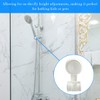 GLADFRESIT Suction Cup Shower Holder, Wall Mounted Removable Shower Head
