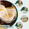 3Pcs Bowl-Shaped Reusable Nylon Cheese Cloth Filter Bag, Bowl-Shaped Fine