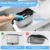 Lermende Transparent Toiletry Bag, Liquid Bag, Hand Luggage, TSA Approved