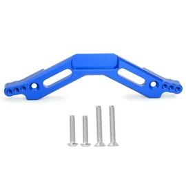 Aluminum Alloy Front and Rear Shock Tower Upgrade Parts for ARRMA 1/10 Granite Senton Big Rock Typhon Vorteks 3S Mega 550 Outcast Kraton 4S (Blue)