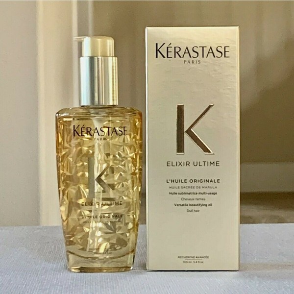 KERASTASE Elixir Ultime L'Huile Originale Oil Treatment ~ All Hair Type 3.4 oz
