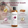 @ Shampoo Excalvo Para Hombres, Con Aceite De Romero, 200