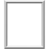 Ekena Millwork PNL20X24AS-01-CASE-2 Ashford Molded Classic Wainscot Wall Panel, 20-in.