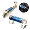 Exhaust Muffler Pipe Protector Stainless Steel Heat Shield Cover Universal
