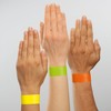 Sigel 255 x 25mm Soft Neon Event Wristbands - Yellow