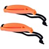 2 Pcs Emergency Whistles with Reflective Safety Lanyard - Loud