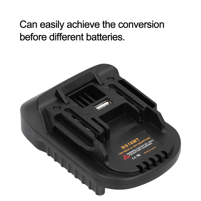 BS18MT Battery Converter Adapter for MAKITA 18V Battery BL1830 BL1840