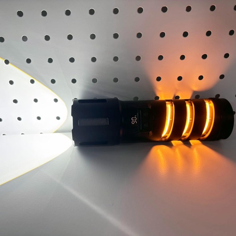 Rechargeable Flashlights, High Lumens Super Bright LED Flashlight with Unique