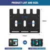Riuog Wall Mount for Makita Battery Holders and Chargers Wall