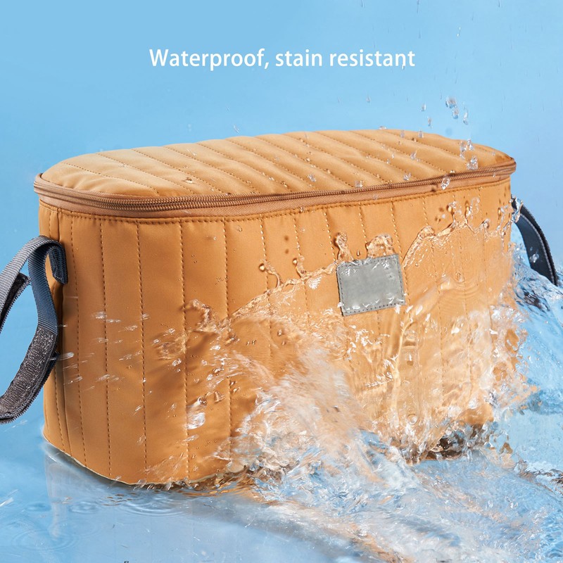 Baby Stroller Bag Waterproof Multifunctional Ample Space Zipper Closure 2