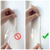 MOVELYST 60-Pairs(120 Strips) Large Picture Hanging Strips Heavy Duty, Removable